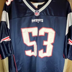 NFL- ProLine New England Patriots Blue XL Jersey- like new condition